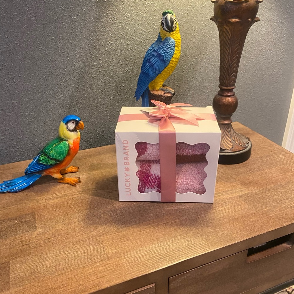 Lucky Brand Fuzzy Socks